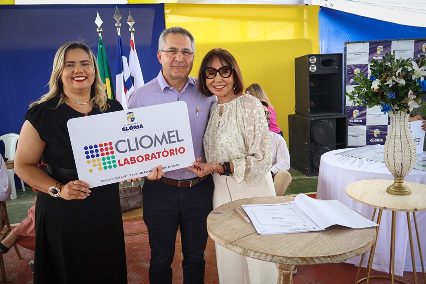 Governo Vilma contrata 10 especialistas, renova convênios e entrega Centro de Especialidades requalificado: “Para Glória o melhor”