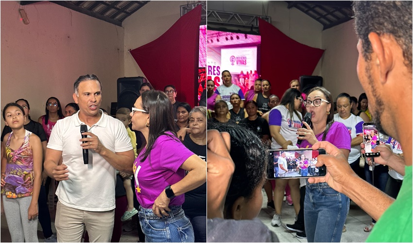 Mais inclusão: deputada Ivoneide Caetano e Marconi Daniel conversam com lideranças femininas no BTN