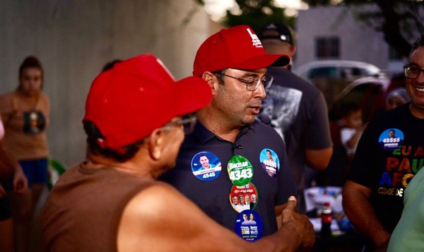 Galinho faz leitura positiva de passagem do governador e intensifica caminhada nos bairros na reta final
