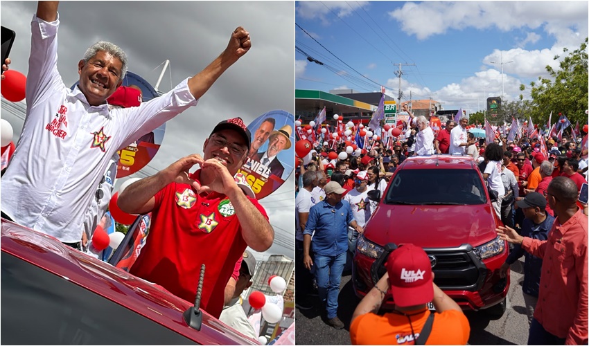 Jerônimo desfila como candidato absoluto de Paulo Afonso; coordenação de campanha celebra adesão voluntária do povo