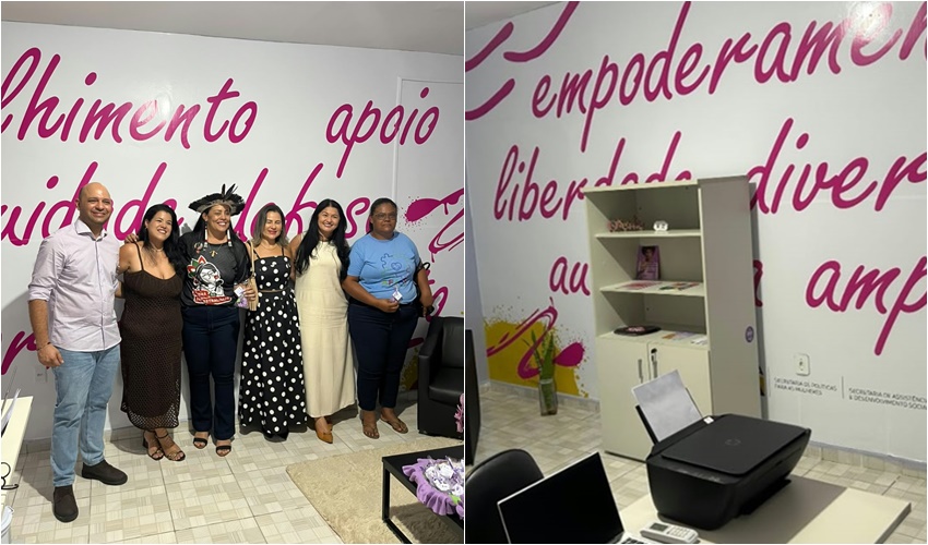 Glória inaugura Sala Elas à Frente e amplia rede de proteção às mulheres